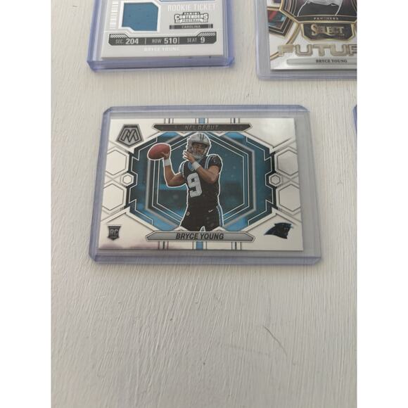 Bryce Young Rookie Lot of 5 Carolina Panthers - Jersey- Bryce Young RC - Picture 6 of 7